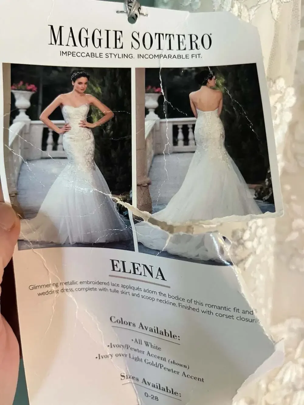 Maggie Sottero Elena Wedding Dress